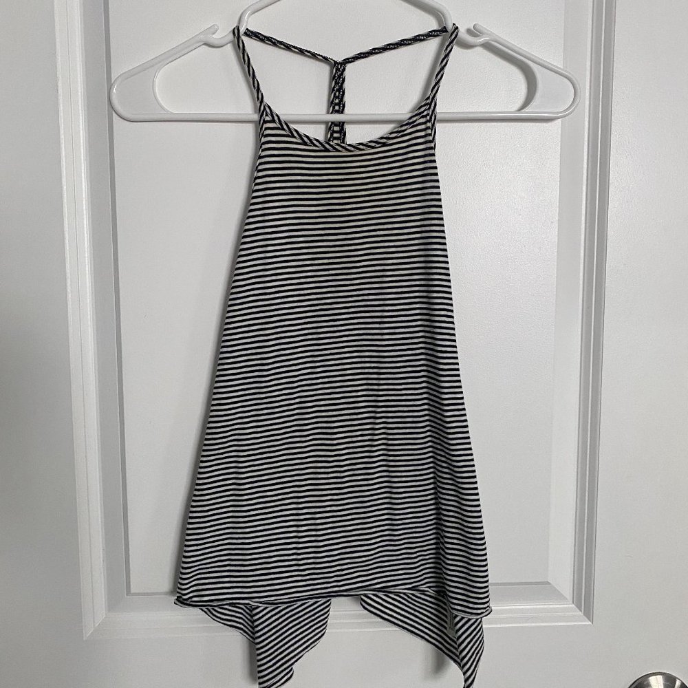 Black and white Tank top